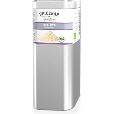 Spicebar Organic Garlic Powder (500 g) - Garlic Granules - High-Quality Organic Garlic as Fine Granules - in XL Professional Shaker