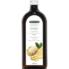 80 % imbiero sulčių + 20 % citrinų tiesioginės sultys iš imbiero šaknų 500 ml
