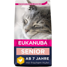 Eukanuba sausas kačių maistas Senior Chicken Liver, 2 kg