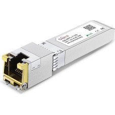 2025Newest 10GBASE-T SFP+ RJ45 Transceiver, 10G Copper SFP+ to RJ45 Module with RTL8261N Chip for Cisco SFP-10G-T-S, Ubiquiti UF-RJ45-10G, Netgear, D-Link, Supermicro, Linksys, up to 30 m