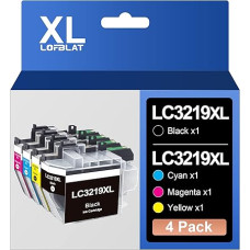 LOFBLAT LC3219XL LC3219 XL Printer Cartridges Replacement for Brother LC3219XL LC3219 LC3217 Ink Cartridges for Brother MFC-J5330DW MFC-J5335DW MFC-J5730DW MFC-J6930DW MFC-J5930DW MFC-J6530DW
