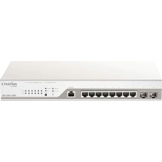 D-Link DBS-2000-10MP tinklo komutatorius Valdomas Gigabit Ethernet (10/100/1000) maitinimas per Ethernet (PoE) Pilka