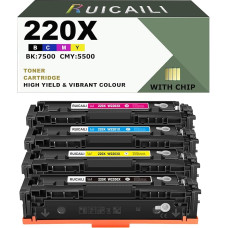 220X 220A 220A W2200X W2201X W2202X W2203X toneris su mikroschema, skirtas HP 220A 220X tonerių rinkinys, skirtas 