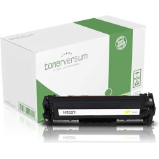 Toneris, suderinamas su HP CC532A 304A Yellow, skirtas HP Color Laserjet CP2025 CP2025n CP2025dn CM2320 CM2320nf CM2320fxi CM2320dn lazeriniam spausdintuvui