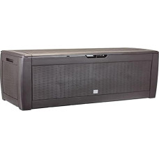 Prosper Plast Boxe Rato Garden Container, 119 x 48 x 60 cm, Dark Brown, 119x48x60 cm