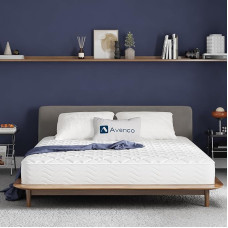 Avenco Matratze 90x190 H3 Taschenfederkernmatratze 7 Zonen Matratze Öko-Tex CertiPUR US Federkernmatratze 20cm Mittel