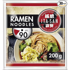 ITA-SAN Ramen makaronai Greitas ir paprastas paruošimas 30 x 200g