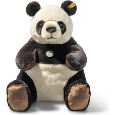 Steiff Cuddly Toy Teddies for Tomorrow Pandi, Large Panda, Cute Stuffed Toy, Children, Boys & Girls, Plush Toy, 40 cm, Multicoloured, 067877