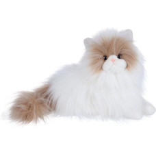 Apricot Lamb Orange and White Persian Cat Cat Plush Toy Plush Toy for Girls, Boys & Babies - Soft Toy for Playing - Cosy Cuddly Toy - Plush Persian Cat