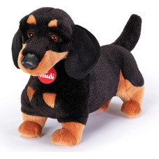 Trudi Dachshund Leo Dog Plush Toy Game, Christmas and Birthday Gift, 13 x 24 x 34 cm, Size M, Classic Plush Dogs, Model 22337