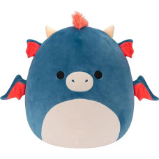 Squishmallows SQCR04221 - Carin the Dragon 50 cm Official Kelly Toys Plush Super Soft Cuddly Toy