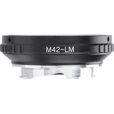 EBTOOLS M42 LM Adapter M42 auf LM Adapter M42 LM Objektiv Adapter M42 LM Kamera Adapter M42 LM Mount Adapter für M42 Mount Objektiv für M Kamera für LM-EA7 Adapter