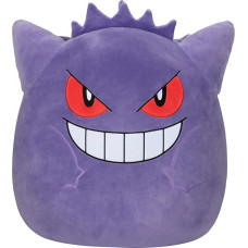 Bandai Pokémon - Squishmallows Plush Toy 50 cm - Ectoplasma (Gengar) - Large Plush Toy Ultra Soft - Officially Licensed Pokémon - Giant Plush Toy Ectoplasma - JWS00019