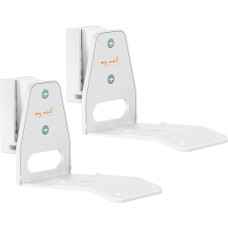 my wall Sonos Era300 HS41WL Wall Mount for Sonos Era300, Wall Mount Era300, Set of 2, Tilting, Swivelling, Space-saving, Perfectly Adjustable, Sonos Holder with Cable Management