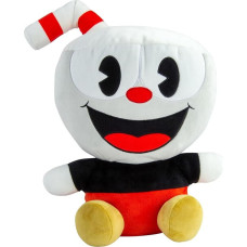 Club Mocchi Mocchi Cuphead Mega 38 cm Plush Toy, Cuddly Toy for Boys and Girls from 3 Years