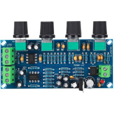 NE5532 Audio Amplifier Board - Preamp Sound Board with Volume Control Function - HiFi Amplifier Kit (Board Shape)