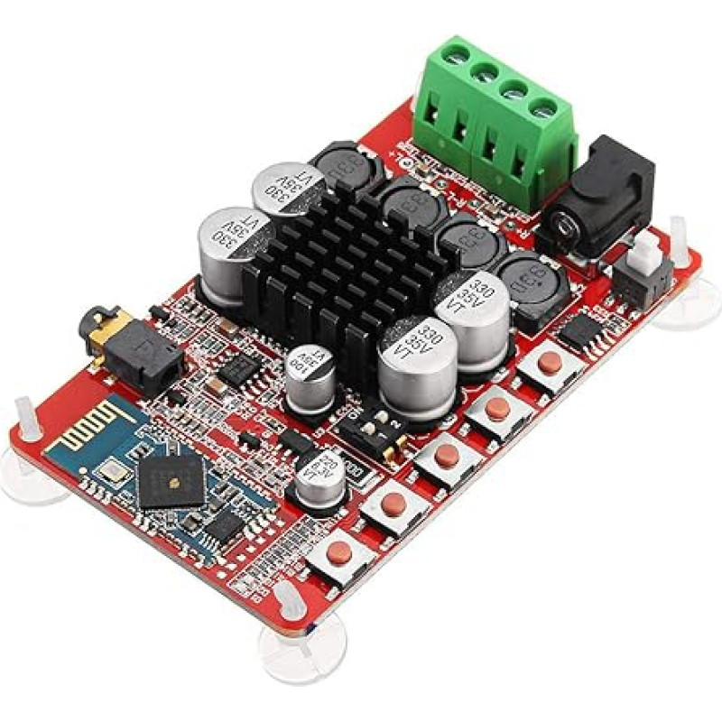 Fasizi TDA7492 2 x 50 Watt Dual Channel Amplifier Wireless Digital Bluetooth 4.0 CSR8635 Audio Receiver Amplifier Board