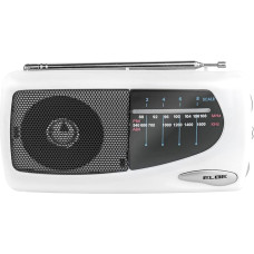 Elbe RF-52 Analogue Tuner – Portable radio, AM/FM, White