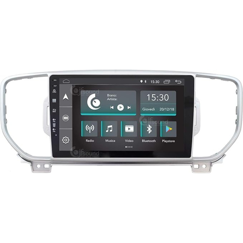 Tailored Car Radio Kia Sportage Android GPS Bluetooth Wifi DAB USB Full HD Touchscreen Display 9 Inches