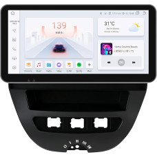 Android 13 Car Radio 10.33 Inch Touchscreen 8-Core for Peugeot 107 / Toyota Aygo / Citroen C1 2005-2014 WiFi CarPlay / Android Car Bluetooth 4G LTE RDS OPS SWC DSP