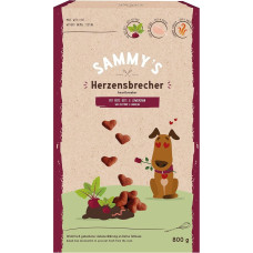Sammy's Heartbreaker, smulkiai kepti užkandžiai šunims, su burokėliais ir kiaulpienėmis, 1 x 800 g