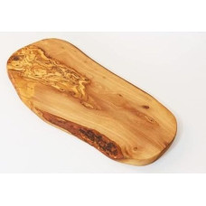 Alyvuogių medžio lenta, pjaustymo lenta, medinė lenta, pusryčių lenta, kepsnių lenta (40 x 20 cm)