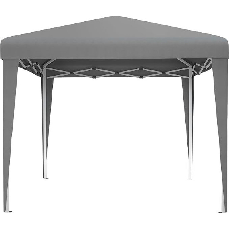 Sulankstoma stabili iškylančioji, oro sąlygoms atspari sodo pavėsinė su apsauga nuo UV spindulių, reguliuojamo aukščio visais metų laikais - idealiai tinka turgavietėms, baseinams, atspari vandeniui ir tvirta, 3 x 3 m