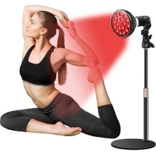 Red Light Lamp with Base, 850 nm & 660 nm Infrared Lamp, 54 W 18 LEDs Light Lamp, Highly Scalable Red Light, Red Light for Men and Women, Birthday Gifts