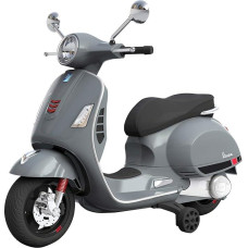 TURBO CHALLENGE - Vespa - Elektrinis vežimėlis - 119103 - Motoroleris - Pilkas - Paruoštas riedėti - Ne daugiau kaip 30 kg - Plastikinis - Įkraunami akumuliatoriai - Nuo 3 iki 6 metų