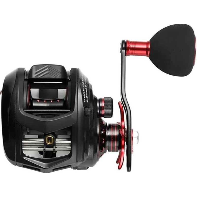 Karpfenrolle Angelrollen 13Kg Max Drag Jigging Angelrolle 11+1 BB 7,1:1 Baitcasting Rolle Bait Casting Reel Big Game