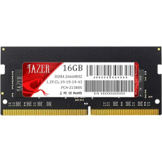 JAZER DDR4 SODIMM 16GB (1x16GB) 2666MHz RAM atminties modulis nešiojamiesiems kompiuteriams CL19, 1.2V