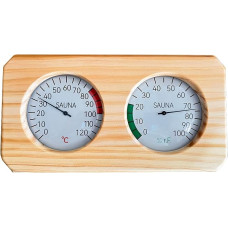 Saunaraum Hygrometer Temperatur Und Luftfeuchtigkeitstester Präzise Messwerte Klare Skala Für Optimalen Komfort