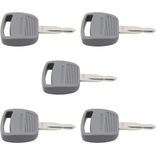 5pcs excavator ignition key replacement part CNH1 compatible with housing CX130 210220 240 330 360
