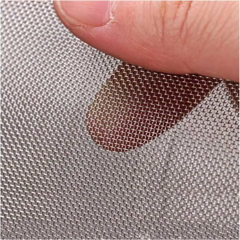 GTPBAO Edelstahl-Drahtgewebe 120 400 500 akių audinio ekrano vielos filtro lakštas, skirtas aparatūrai Gitter(30x90cm 300 akių)