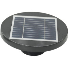 Solar Powered Roof Fan for RV Boat Greenhouse Ultra Quiet Ventilation Energy Saving Automatic Operation Large Air Flow Efficient Solar Panel 200 mm Diameter 25 mm Height Fast