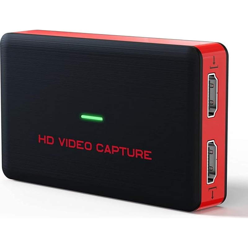 Vaizdo įrašymo kortelė, 4K USB 3.0 HD vaizdo įrašymo kortelė Full HD 1080P 60 kadrų per sekundę tiesioginio srautinio vaizdo įrašymo konverteris, skirtas 