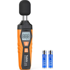 Sound Level Meter, Tadeto Digital Portable Sound Level Meter 30 dB to 130 dB with LCD Display A/C Weighted for DIY Shops