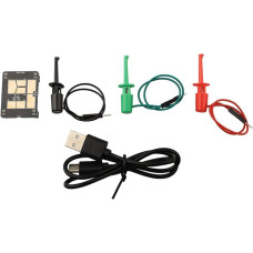 -P1 Transistor Tester for Diode, Zener Diode, MOSFET, JFET, IGBT, Thyristor, Capacitance, Inductance and Resistance Measurement with Interchangeable Board