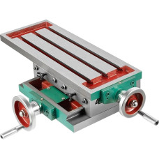 Cross Table Multifunctional Milling Work Table Milling Machine Metal Milling Table Composite Drill Table Coordinate Table for Column Drill for Drilling and Milling, 450 x 170 mm