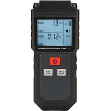 EMP matuoklis, nešiojamasis skaitmeninis elektromagnetinių laukų radiacijos detektorius, LCD EMP detektorius, EMP skaitytuvas, puikus testeris EMP tikrinimui namuose, biure, lauke