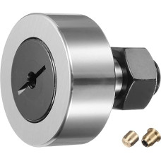 tiekimo žemėlapis C-CF24-1/KRV72 X Nadelrollenbolzenlager, 72 mm Rollendurchmesser, M20 Bolzentyp für Werkzeugmaschinenführungsschiene, Schlitzkopf)