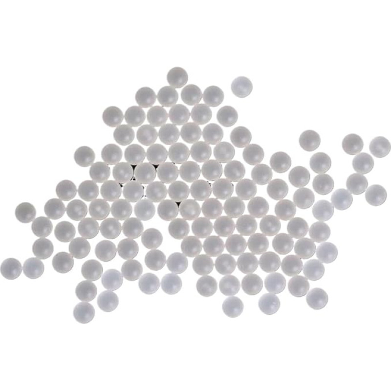 7/32 colio 5,556 mm polipropileno PP kietojo plastiko rutuliukai Tikslūs rutuliukai rutuliniams vožtuvams su mažos apkrovos guoliais (100 vnt.)
