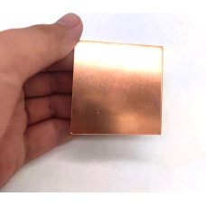 flaches Blech Kupfer-Blankoplatten, dünne Metallblech-Unterlegplatten, C17200-Rohstoff-Bauplatte quadratische Materialien (Size : 0.3x200x200mm 1pc)