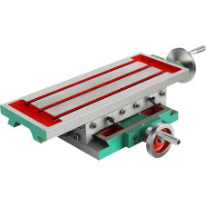 Fräsmaschine, Frästisch 17,7 x 6,7 Zoll, 2-Achsen, 4-Wege-Verstellung, Multifunktions-Frästisch for Fräs- und Bohrmaschinen