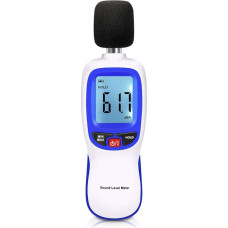 Sound Level Meter, Portable Digital Sound Level Meter for Noise Measurement, 30-130 dB Decibel Meter, dB Meter Device for Control Sound Quality