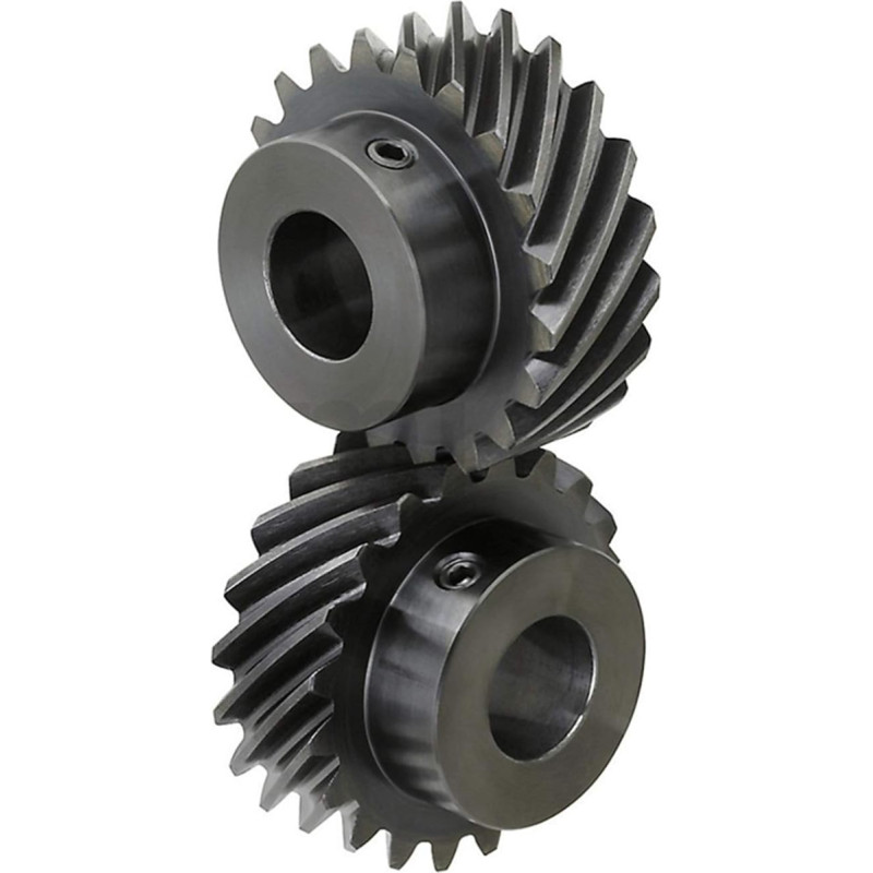 Industrie 2 STÜCKE 1M 26T 30T 45 Grad 90 ° Helical versetztes Zahnrad 10 12 14 15 16mm Bohrungsdurchmesser Zahnräder (skylės skersmuo : 16 mm, dantų skaičius : 30 dantų)