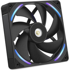 NZXT F140X Performance Fan - 140 mm PWM RGB PC Case Fan - Maximum Air Flow and Static Pressure - LCP Frame and Wings - Magnetic Fluid Dynamic Bearing - 30 mm Thickness - Black