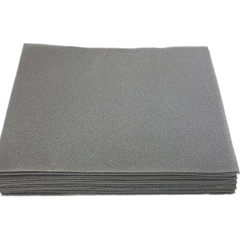 2 Stück Nickelschaum in Batteriequalität - 100 x 100 x 10 mm Superkondensator-spezifischer Ni-Schaum for Schallabsorption und Filterung(40PPI)