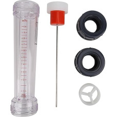 LZS40D Pipe Flow Meter Water Flow Meter Liquid Measuring Tool ABS Plastic Flow Indicator