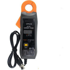 Osciloskopo zondo galvutė CP024 nuolatinės srovės kintamosios srovės zondas, skirtas saugojimo osciloskopui nuo 4A iki 400A 200 kHz dažnių juostos pločio 23 mm žandikaulio trijų pavarų srovės spaustuvas